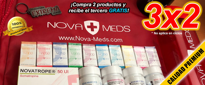 Nova Meds - Farmacutica Suiza al 3x2!